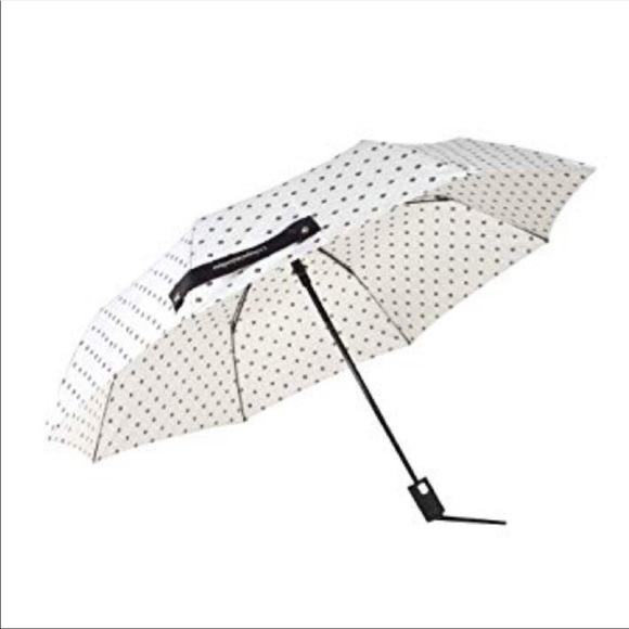 Catherine Malandrino Accessories - Catherine Malandrino White Decorated Umbrella New